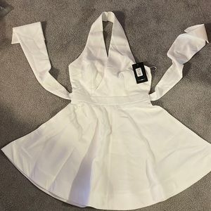 Paula skater dress white size M